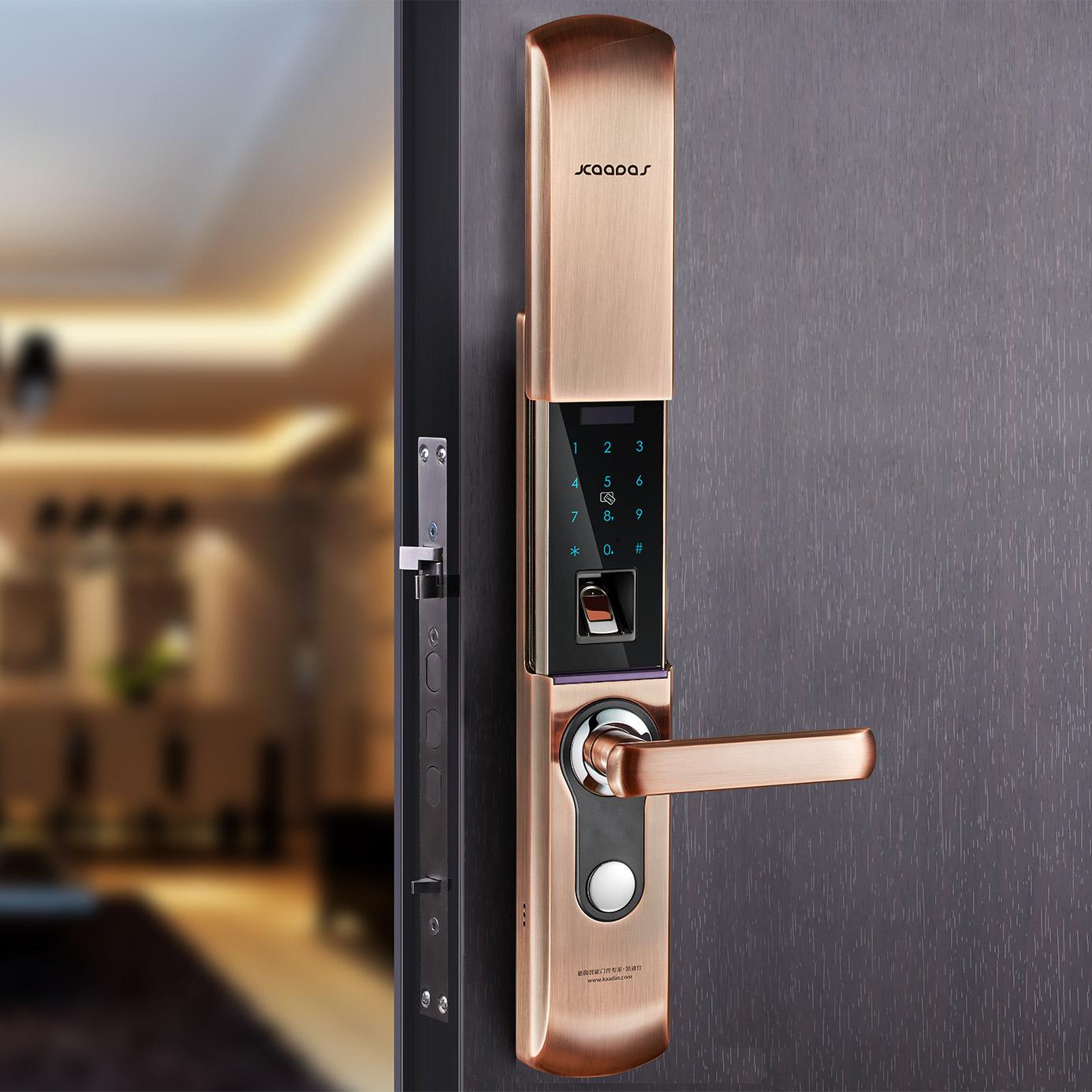 换电子指纹密码锁